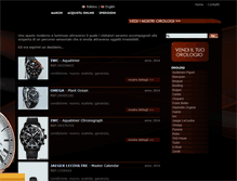 Tablet Screenshot of orologitorino.biz